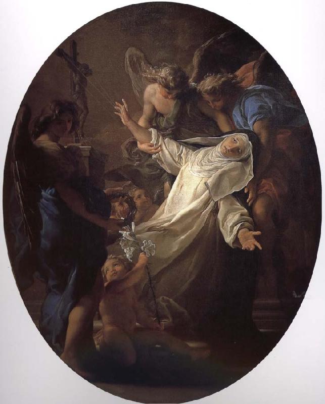Pompeo Batoni Ecstasy of St. Catherine Sweden oil painting art